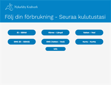 Tablet Screenshot of kundweb.nkab.fi